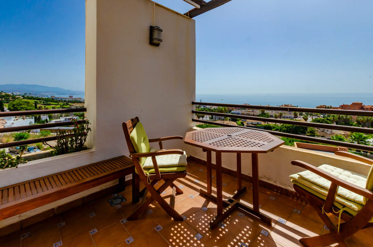 Penthouse te koop in de wijk Puerto de la Duquesa, Manilva-Costa del Sol.
