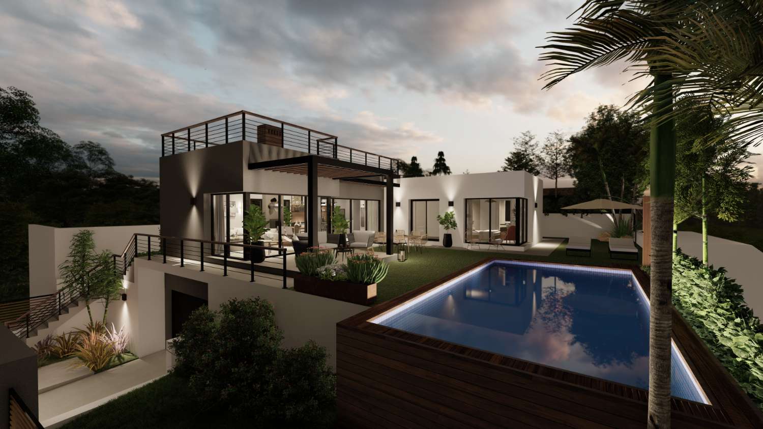 VILLA ROMANO SCHLÜSSELFERTIGE VILLA URB. VALLE ROMANO, ESTEPONA