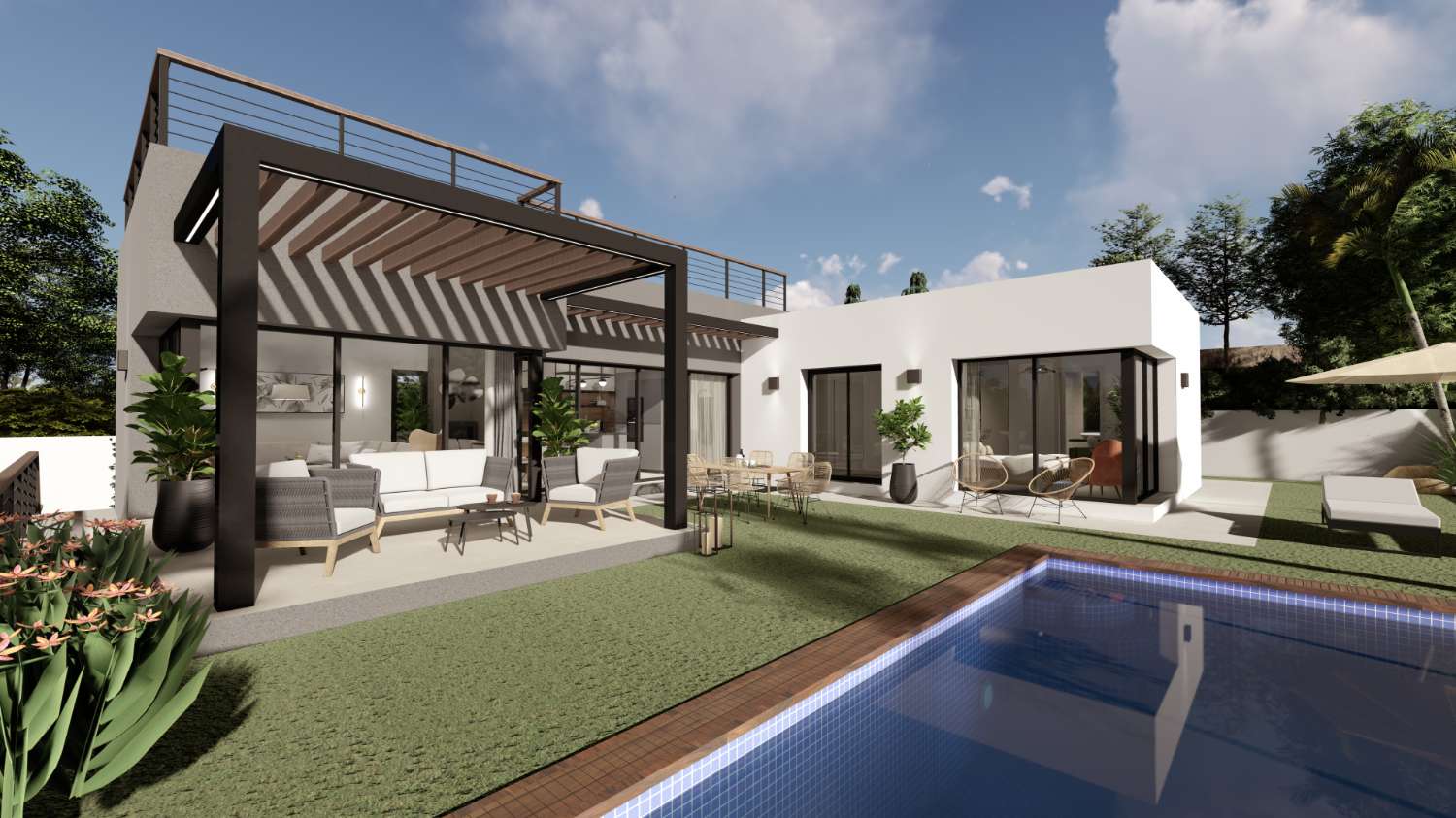 VILLA ROMANO SCHLÜSSELFERTIGE VILLA URB. VALLE ROMANO, ESTEPONA