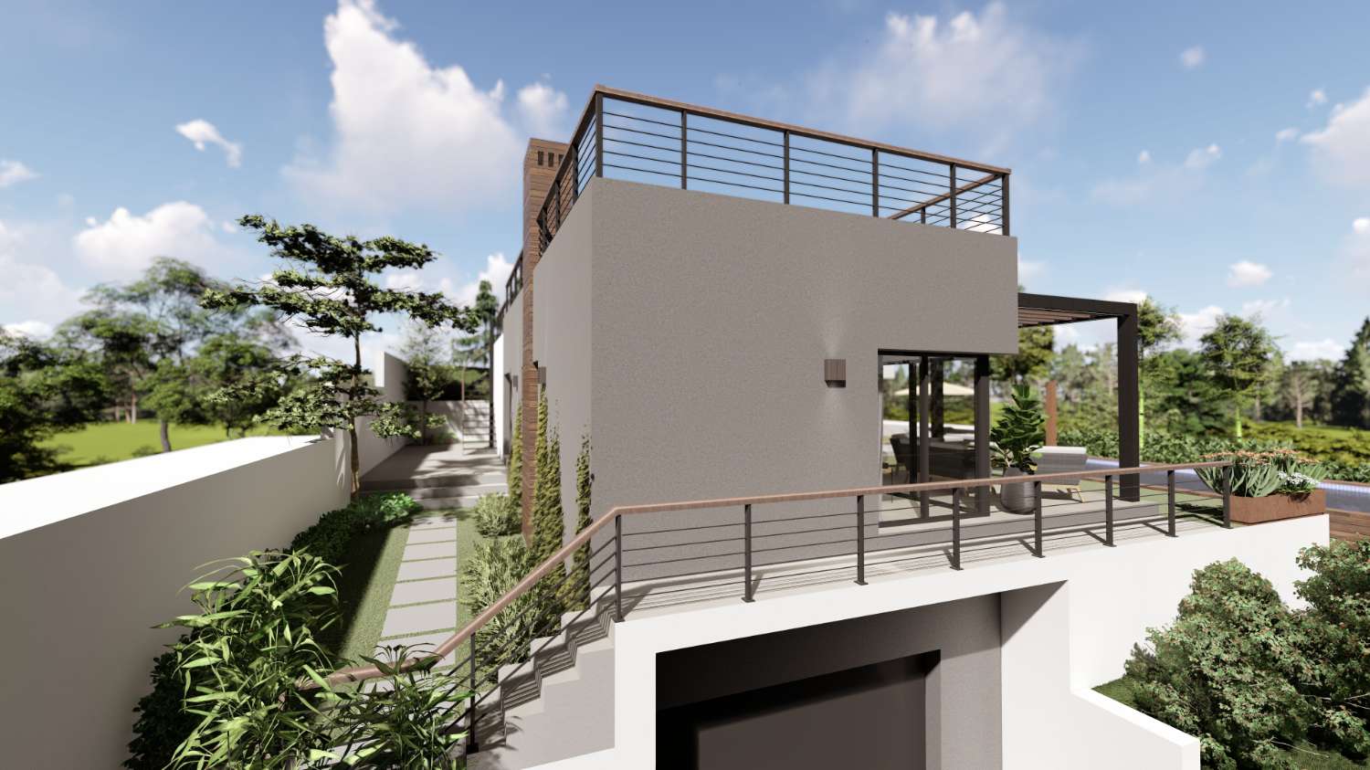 VILLA ROMANO SCHLÜSSELFERTIGE VILLA URB. VALLE ROMANO, ESTEPONA