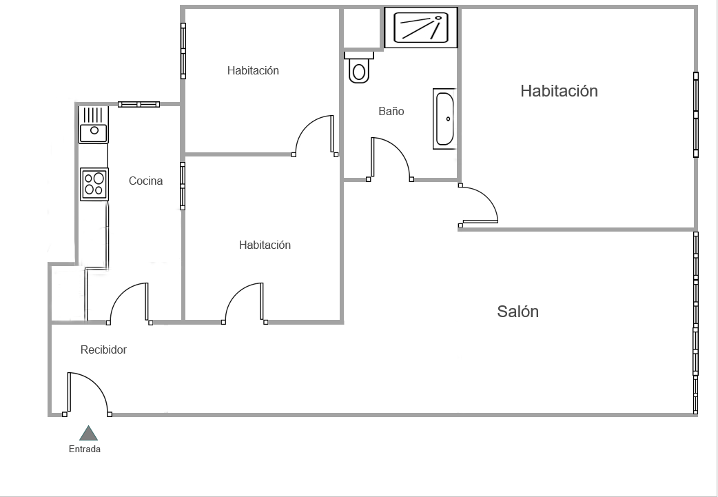 Piso en venta en Calle Calerito-Nuevo San Andrés - Dos Hermanas, Málaga