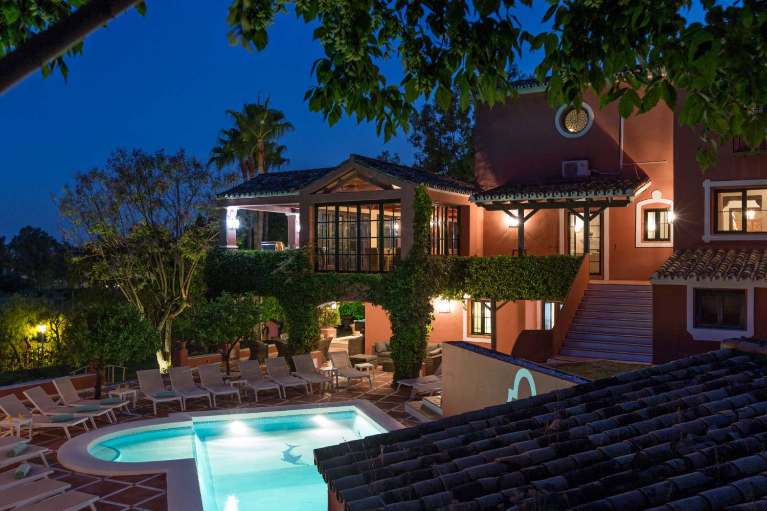 Villa en Benahavis Magnífica Hacienda de 12 dormitorios en Vega del Colorado, La Quinta