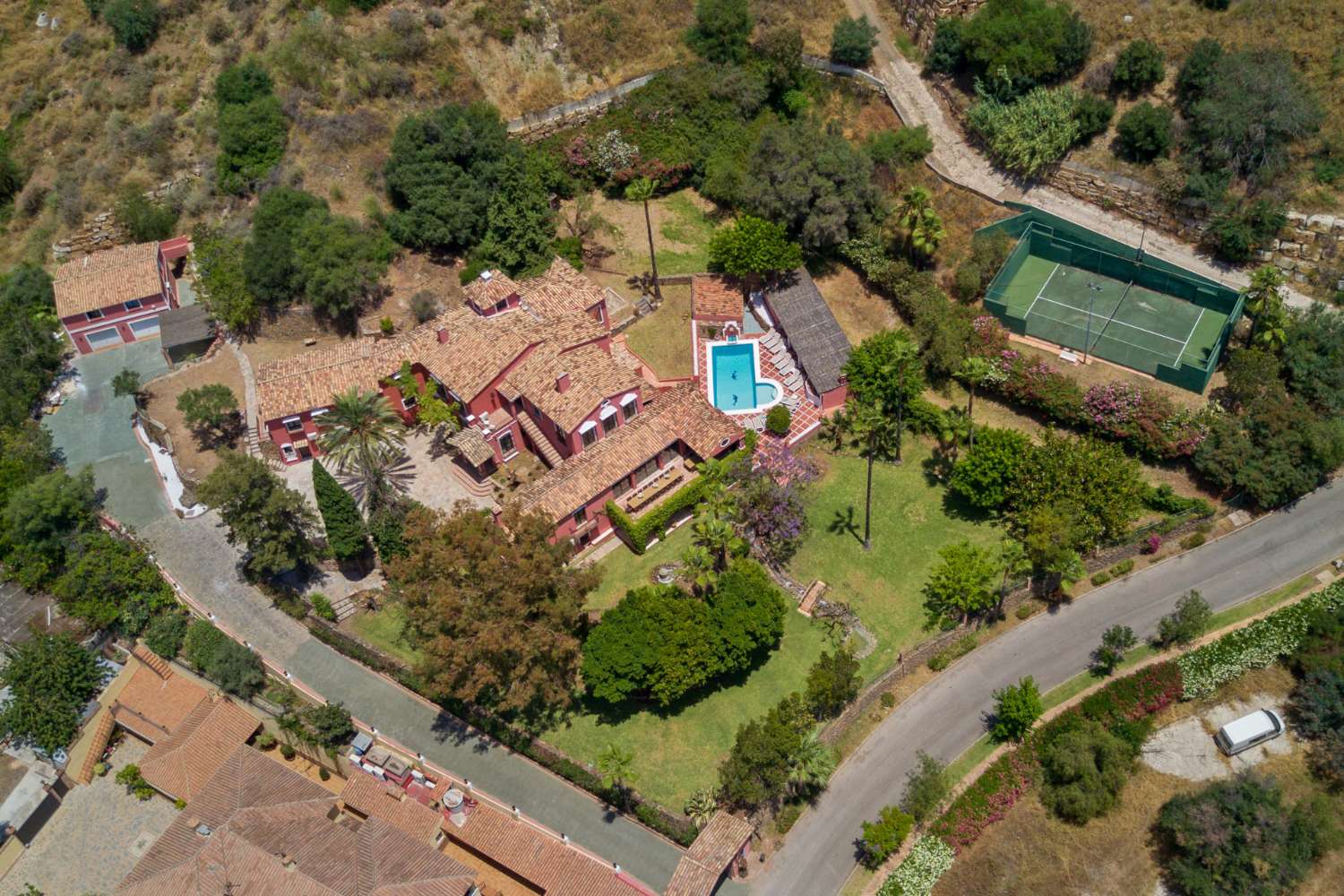 Villa en Benahavis Magnífica Hacienda de 12 dormitorios en Vega del Colorado, La Quinta