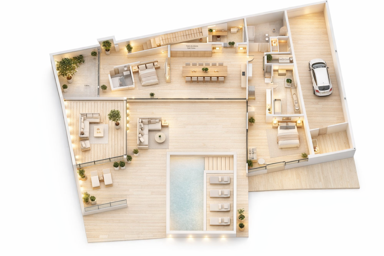 Villa Aqua – Moderne villa in La Alquería, Benahavís