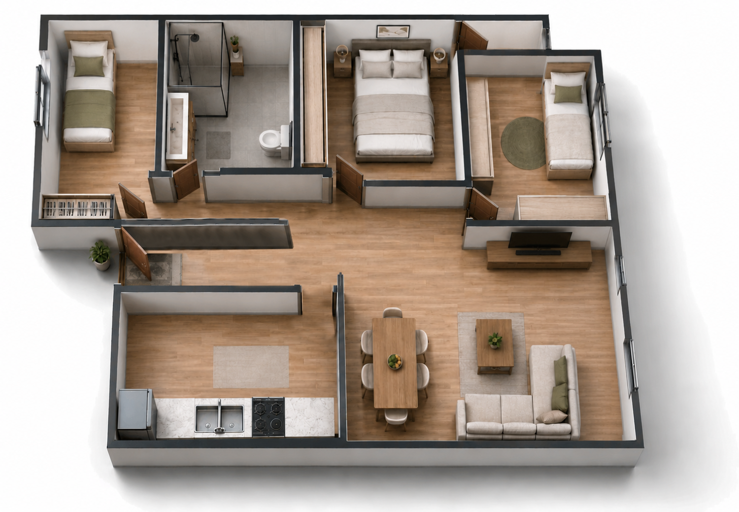 Piso en venta en Calle Héroe de Sostoa-Málaga