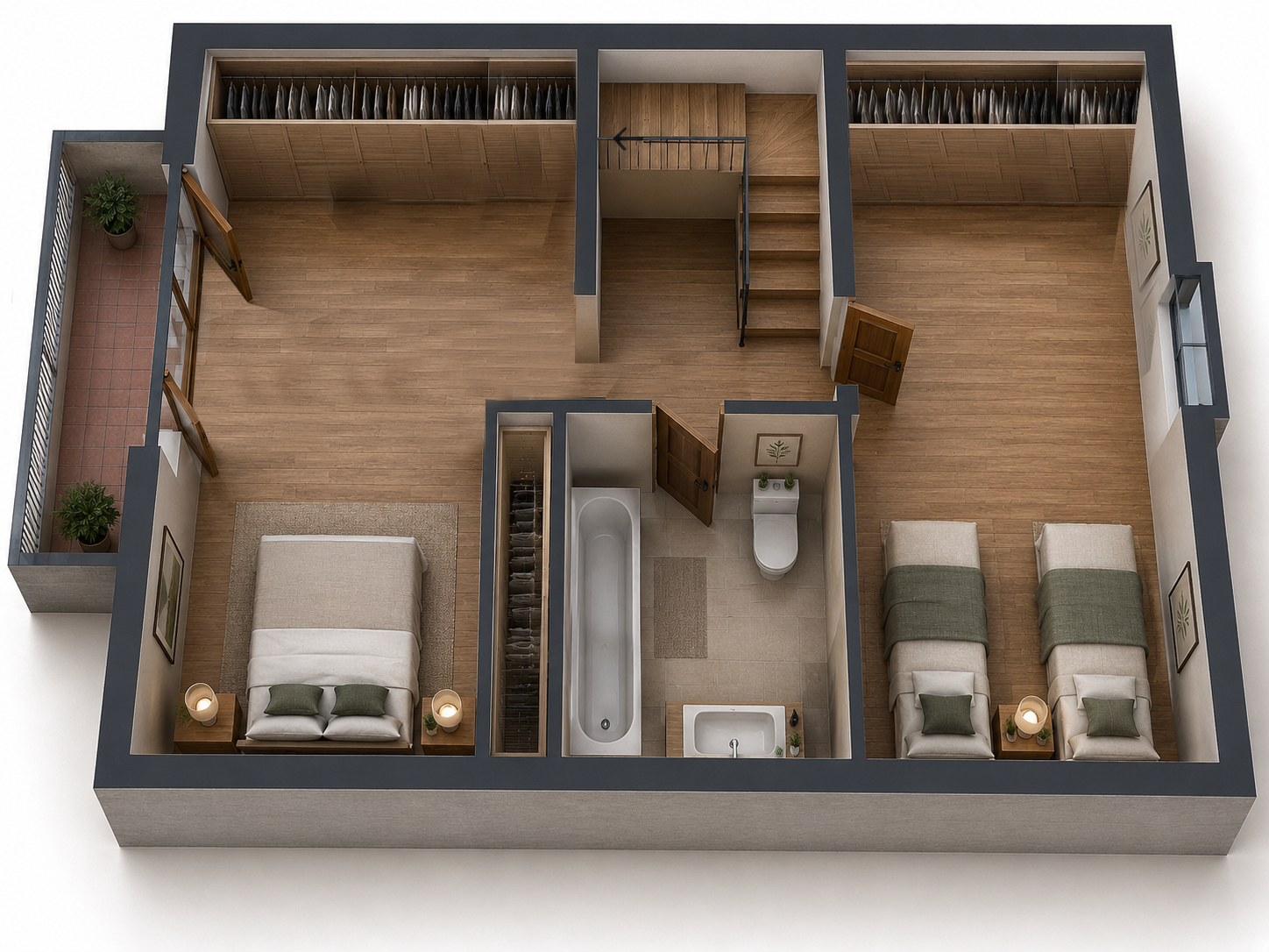 Exclusivo apartamento dúplex con terraza y garaje a solo 400 metros de la playa de La Carihuela, Torremolinos.