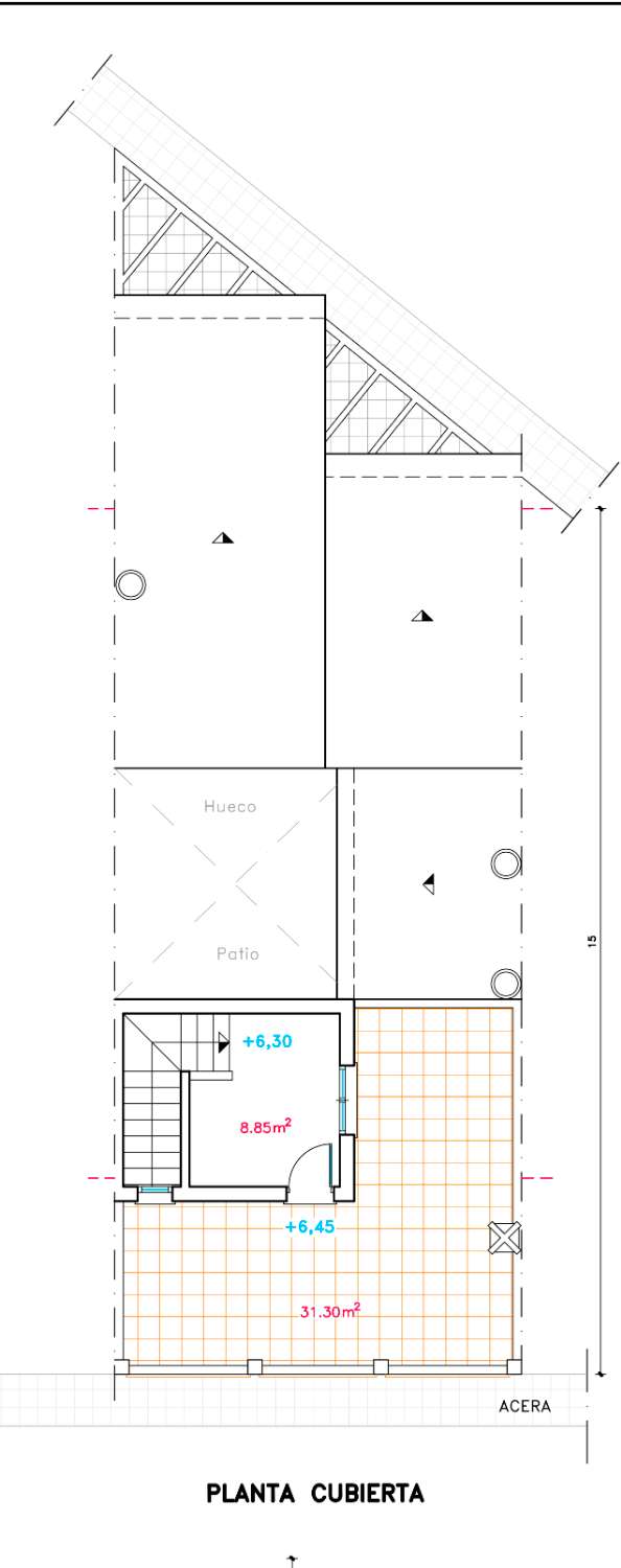 Edificio de 2 apartamentos/viviendas  y garaje, situado en  CIUDAD JARDÍN (MÁLAGA).