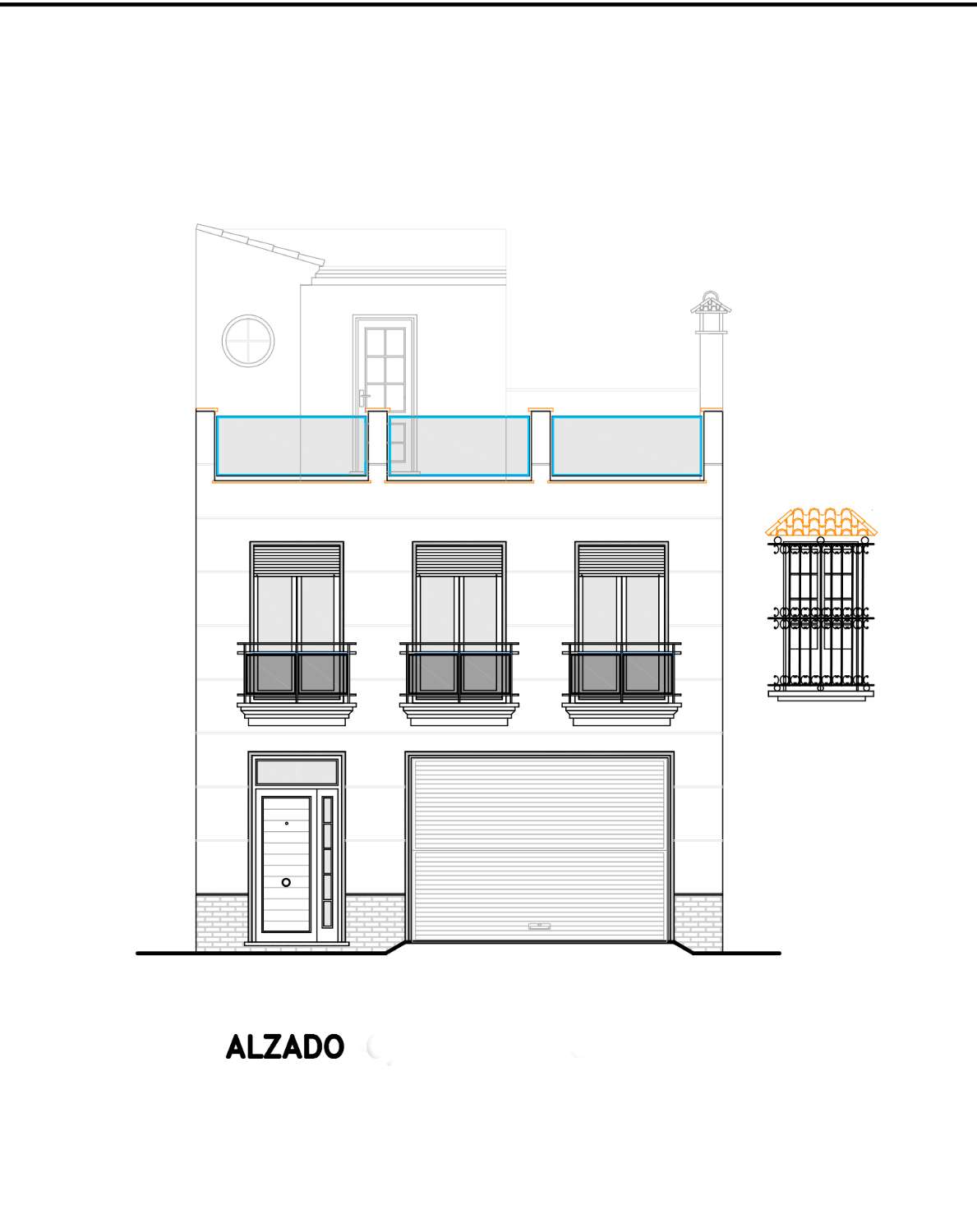 Edificio de 2 apartamentos/viviendas  y garaje, situado en  CIUDAD JARDÍN (MÁLAGA).